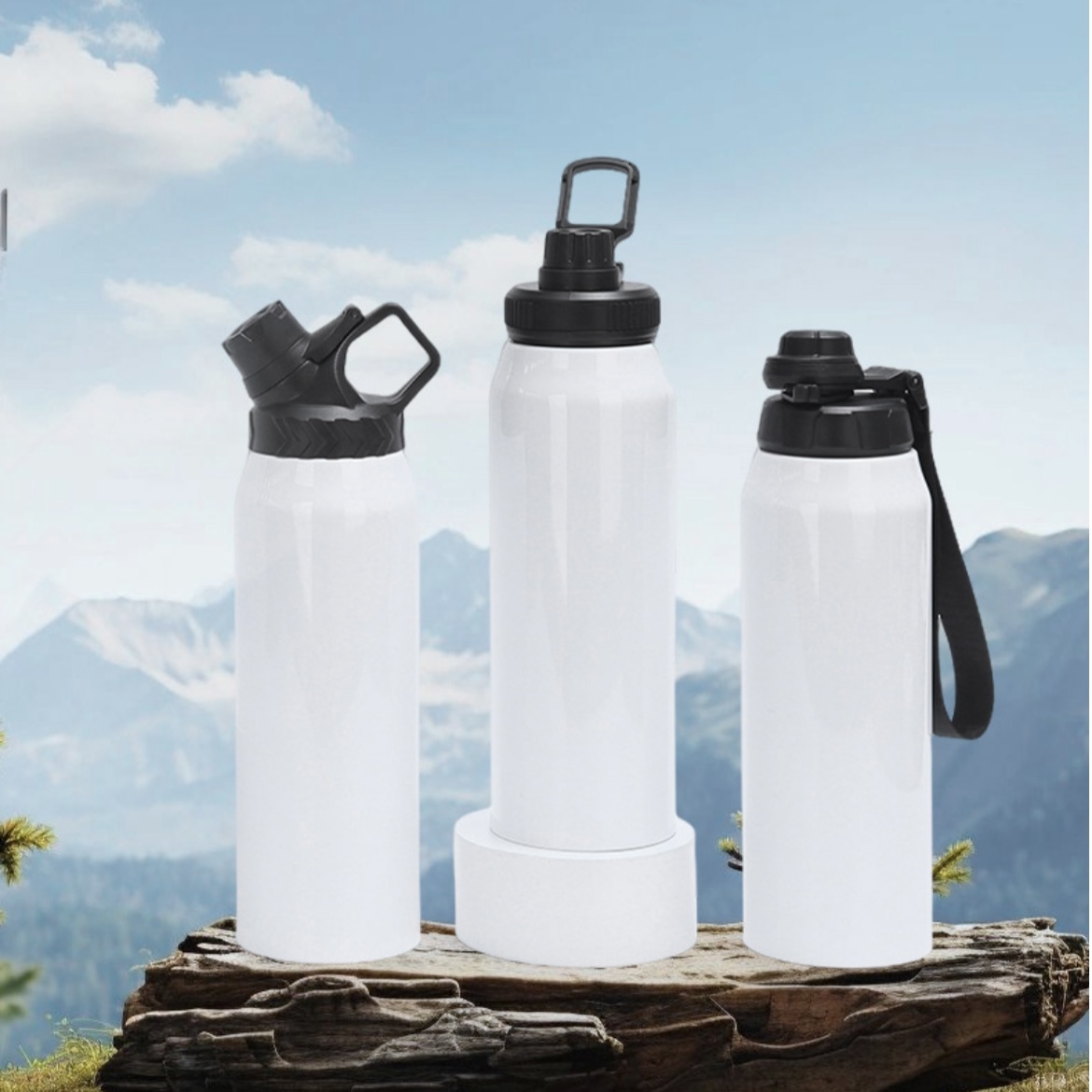 【客製】美式不鏽鋼運動水壺