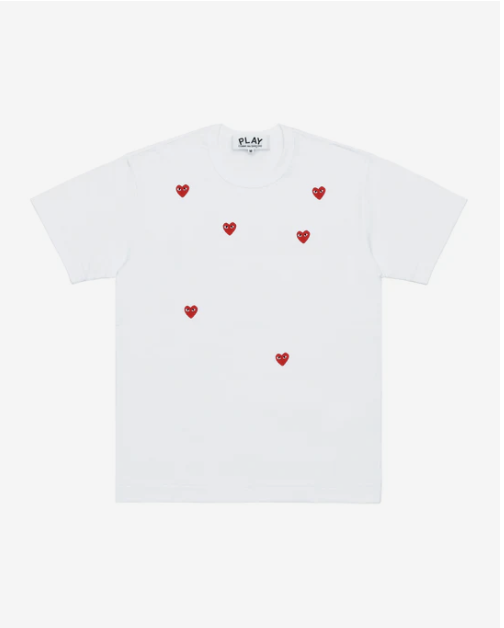 PLAY CDG Unisex T-Shirt  滿天心  多色