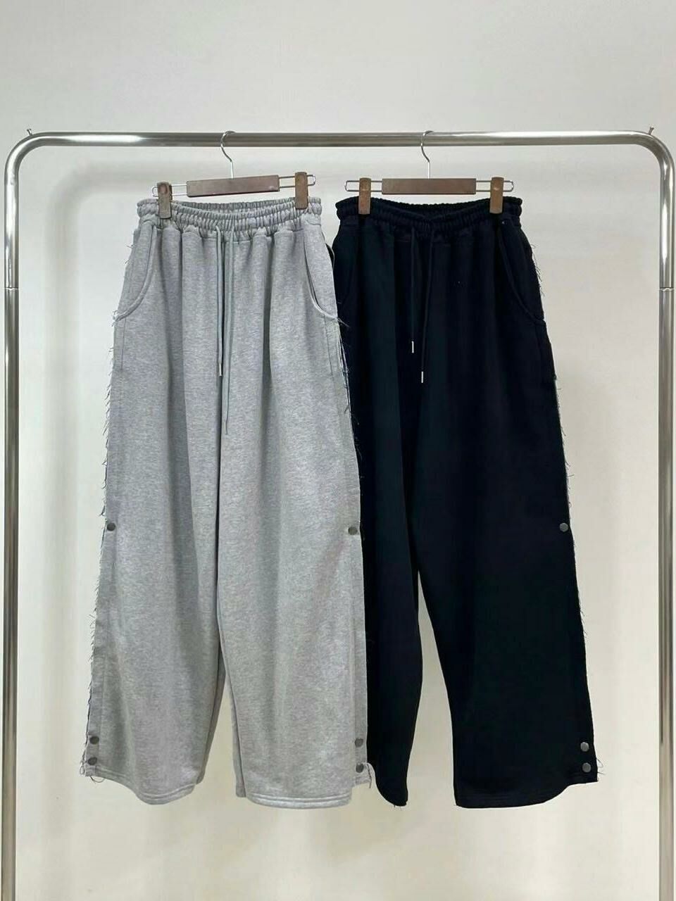 拼牛仔鬆身運動褲 BANYA-016P