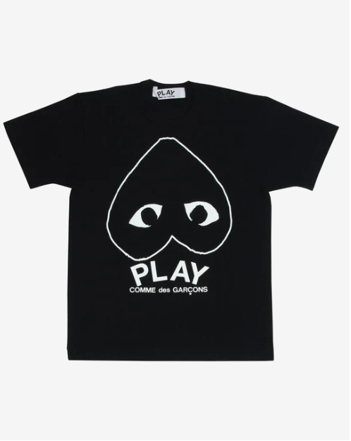 PLAY CDG Unisex T-Shirt 反轉愛心設計 短TEE