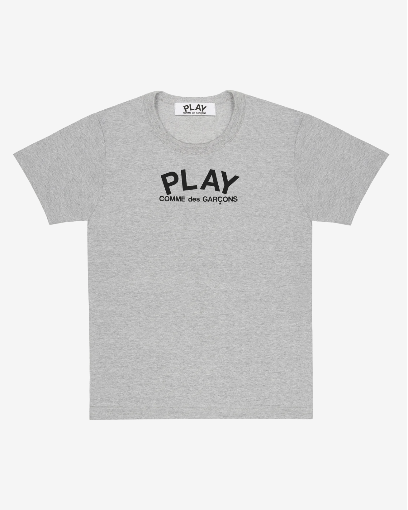 PLAY CDG Unisex T-Shirt 正面文字 背面黑色愛心 短TEE
