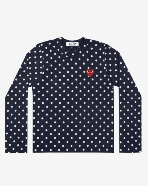 PLAY CDG Unisex T-Shirt 點點設計款長TEE 多色