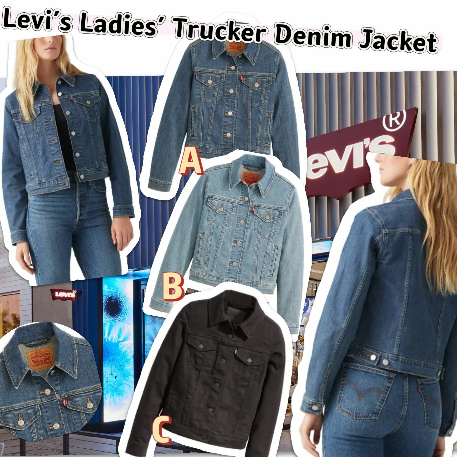 【預購】Levis Trucker G110416 女裝牛仔外套