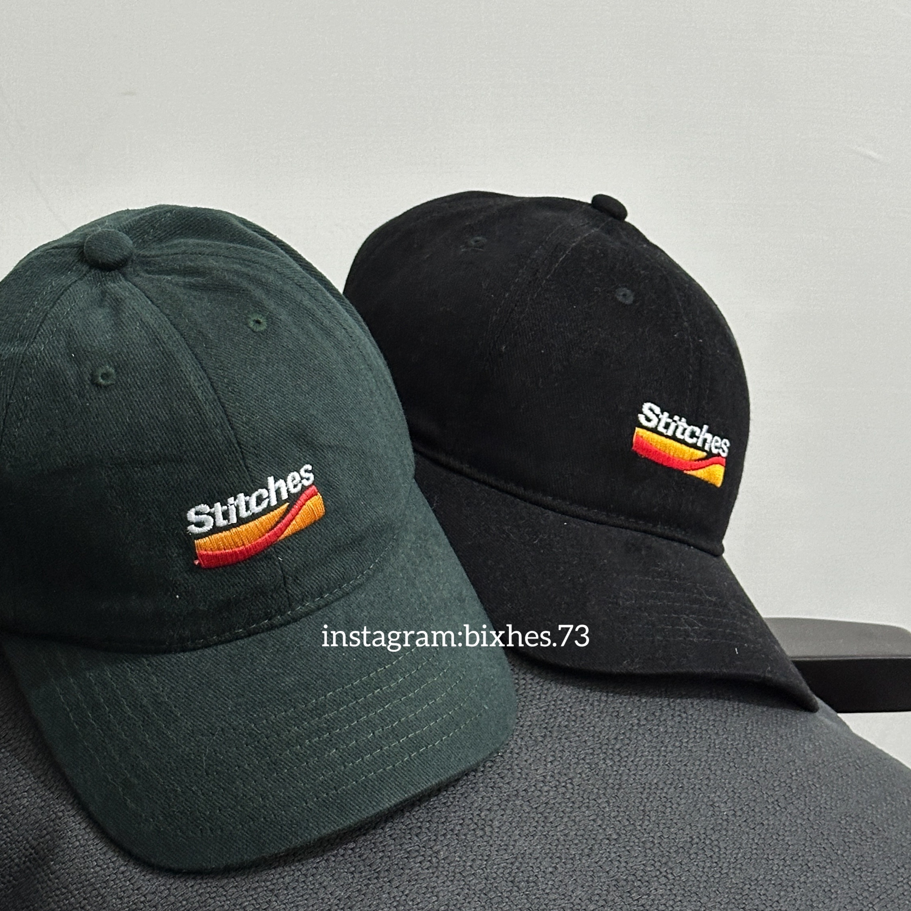 美式經典雙色刺繡老帽(H00035)