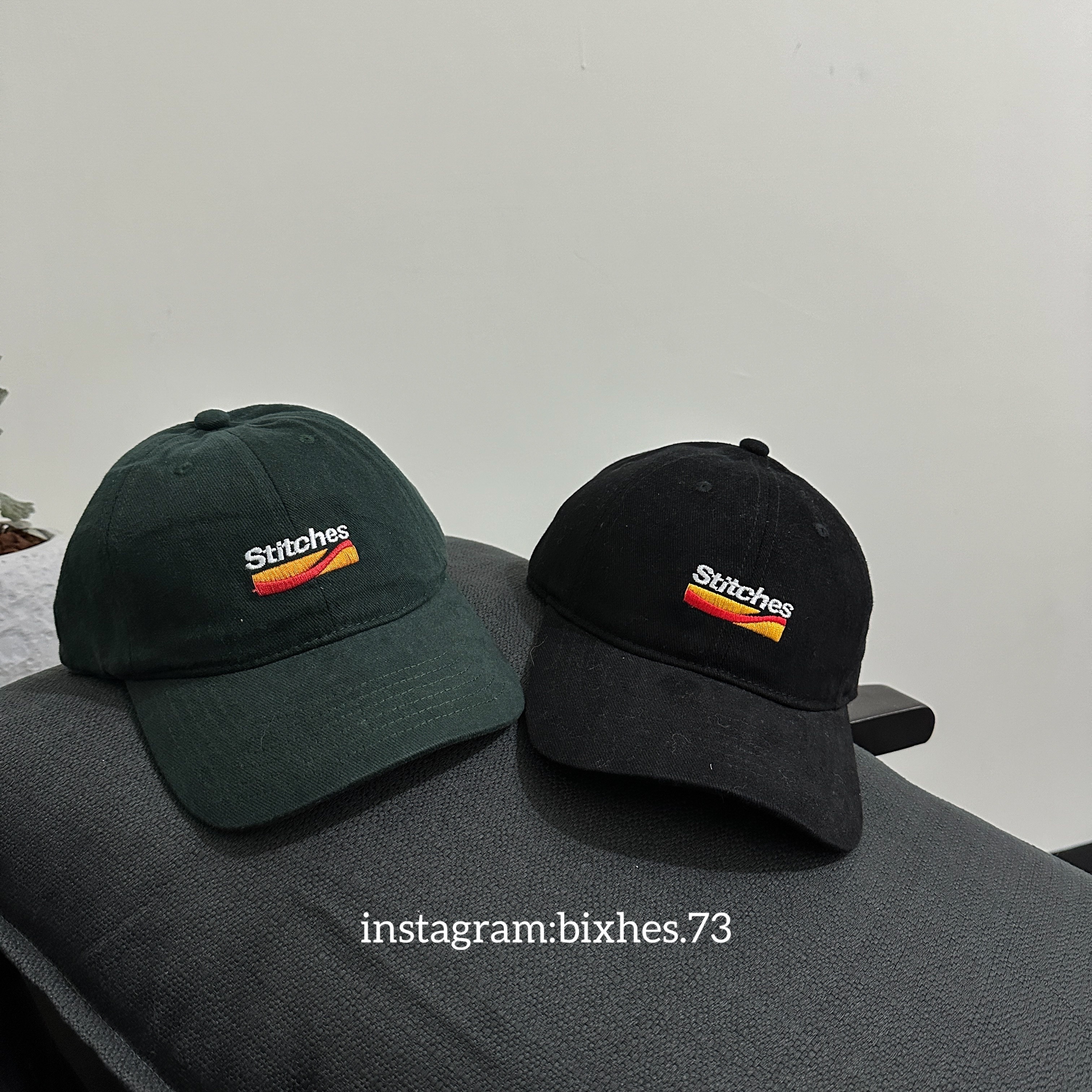 美式經典雙色刺繡老帽(H00035)