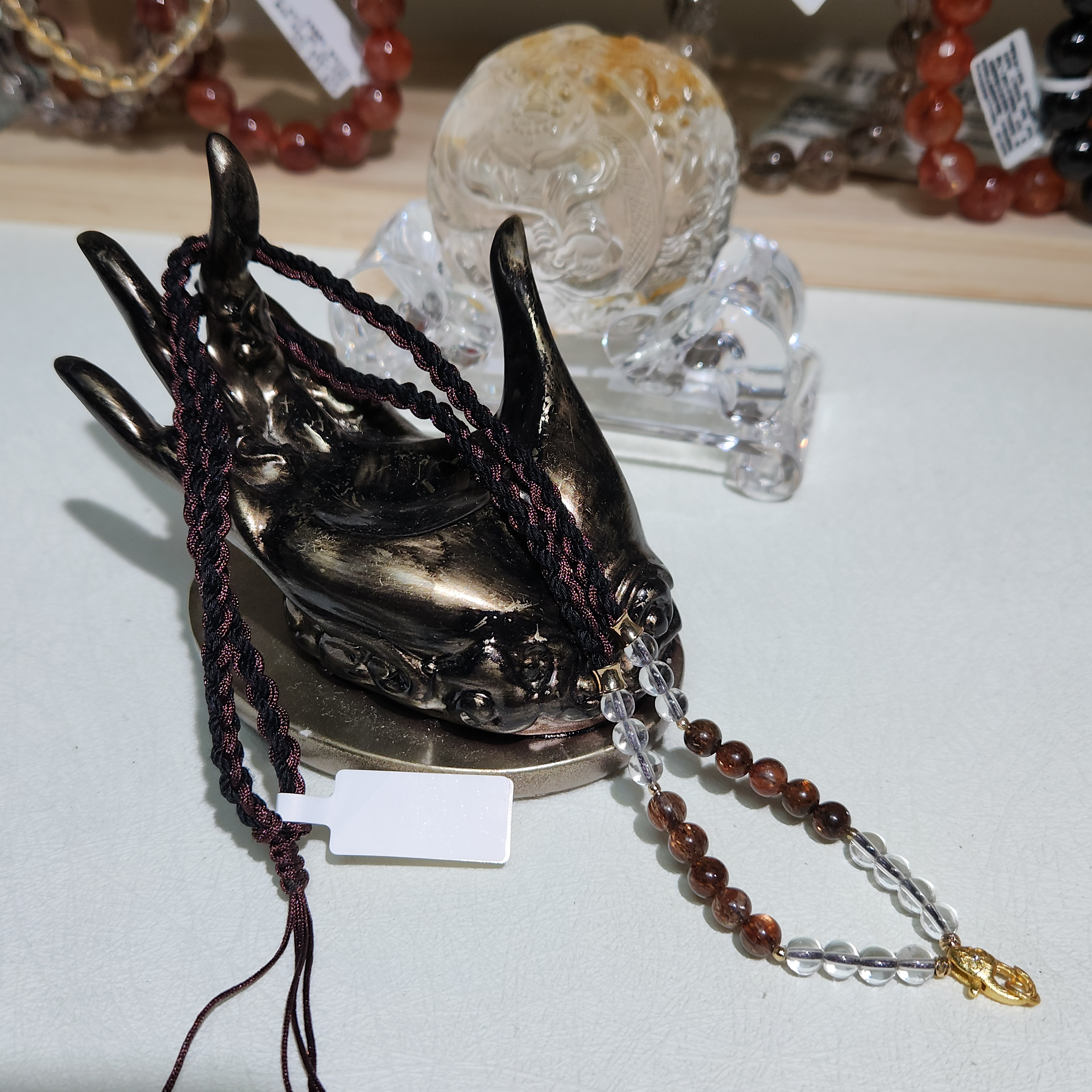 黑金超七半繩鏈
