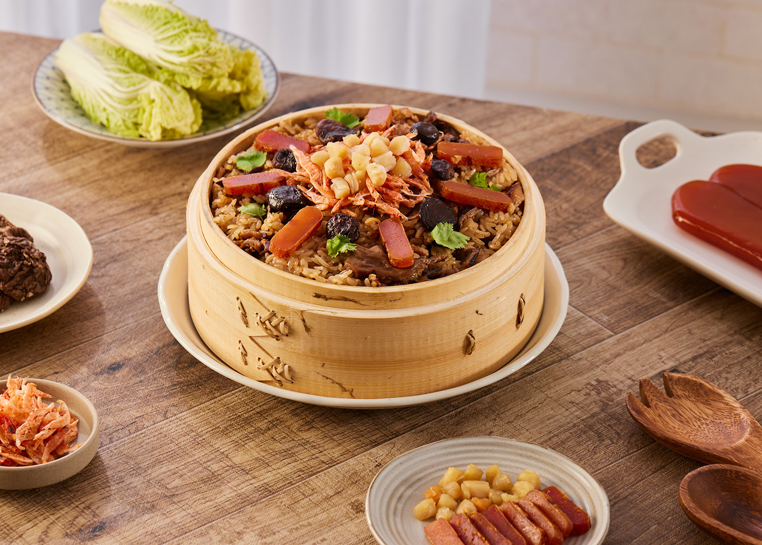 瑤柱櫻花蝦烏魚子米糕