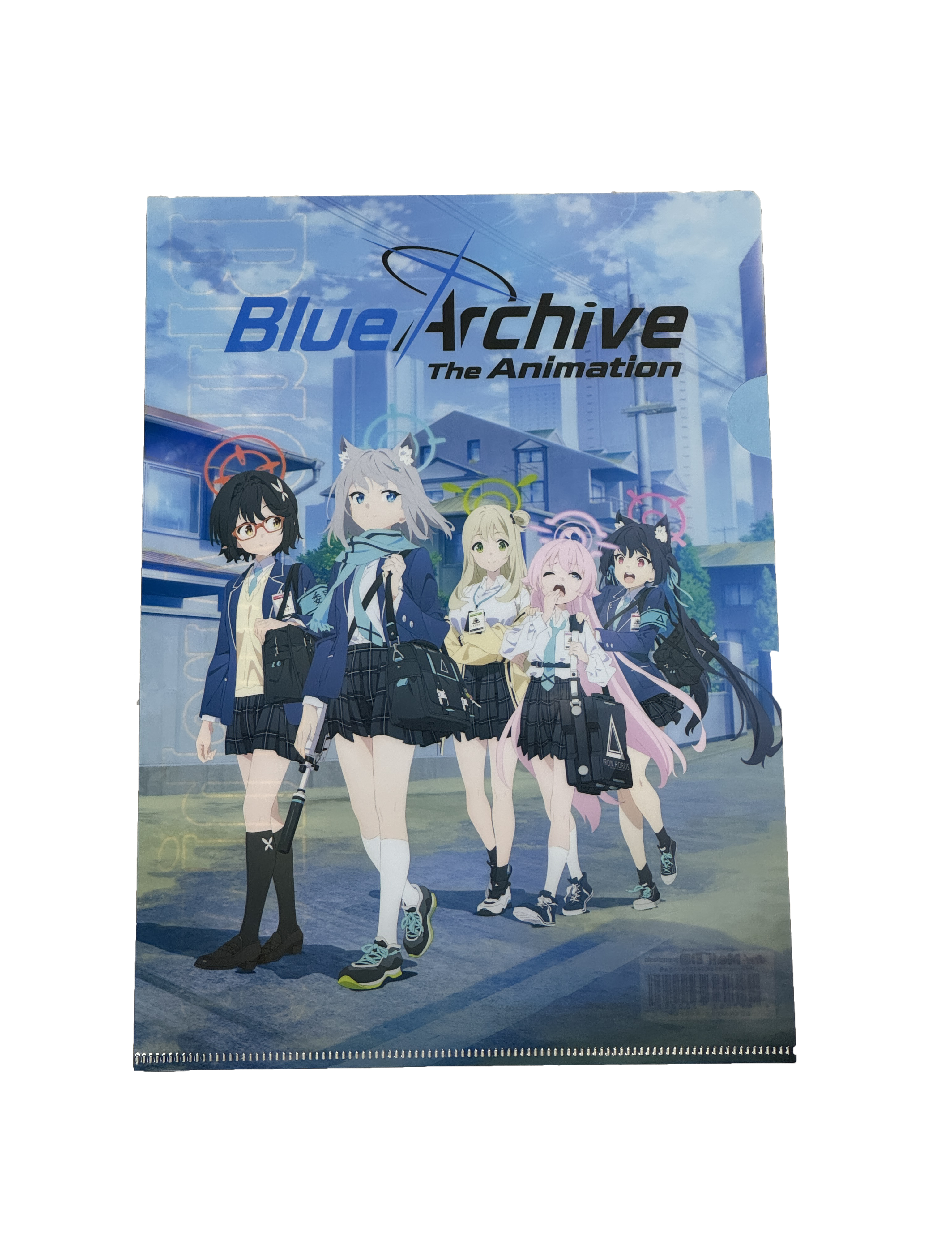 蔚藍檔案 A4文件夾 - 阿拜多斯高中