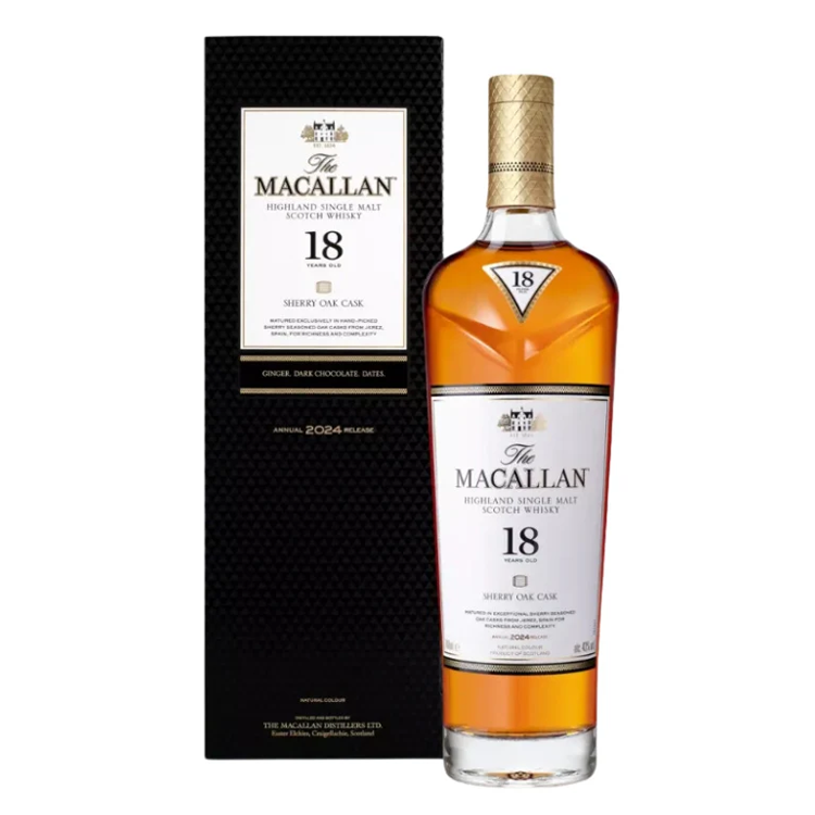 Macallan 18y Sherry Oak (2024 Edition) 700ml
