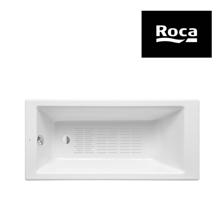 Roca Tampa 234150000 Cast Iron Bathtub with anti-slip
