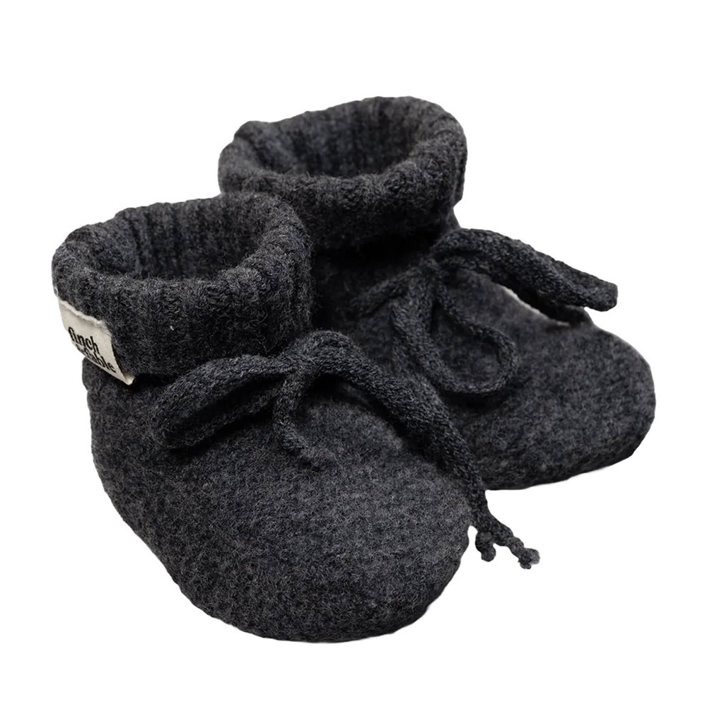 荷蘭Finch & Fable 羊毛針織嬰兒襪-Storm