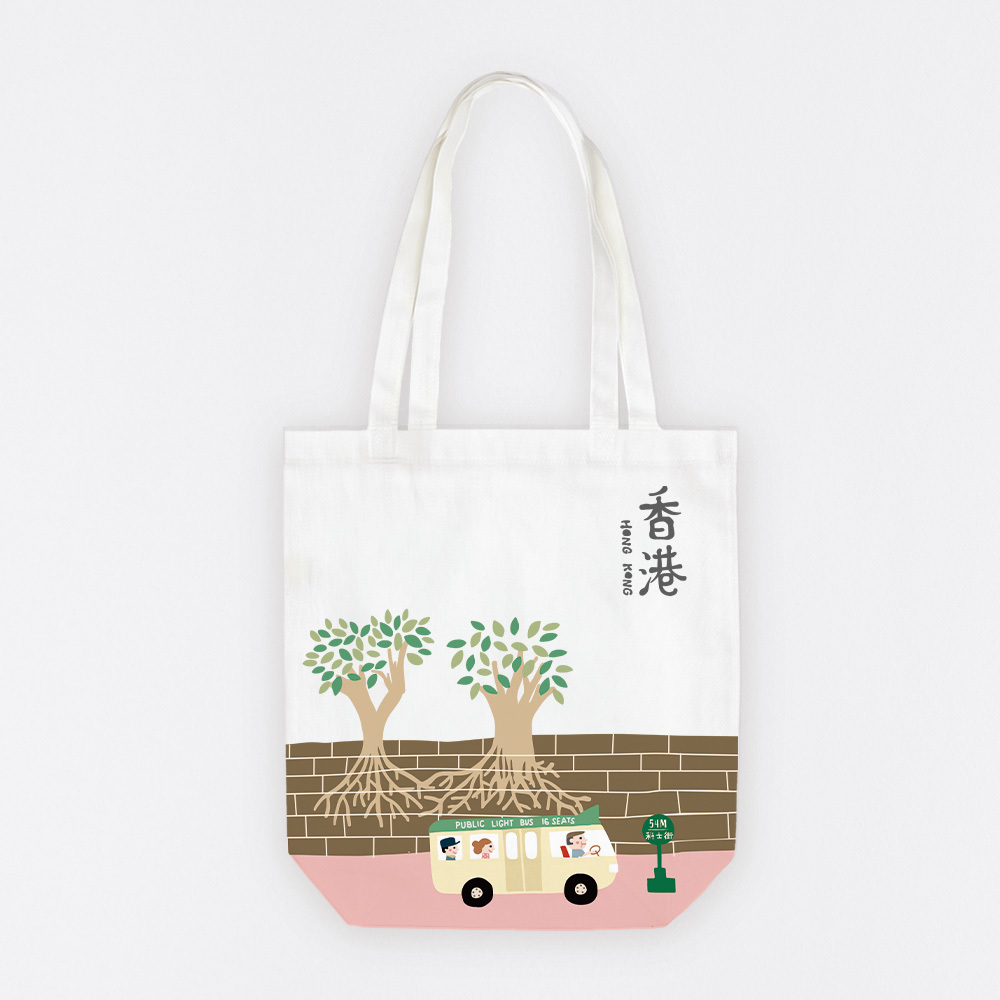 iBakery Hong Kong Tote Bag (Mini Van)