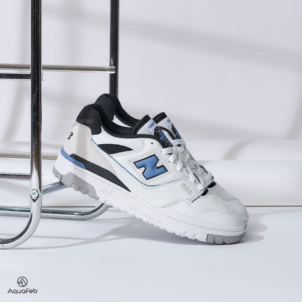 New Balance NB 550 男鞋 女鞋 白黑藍色 運動 小白鞋 情侶鞋 復古 休閒鞋 BB550ESF