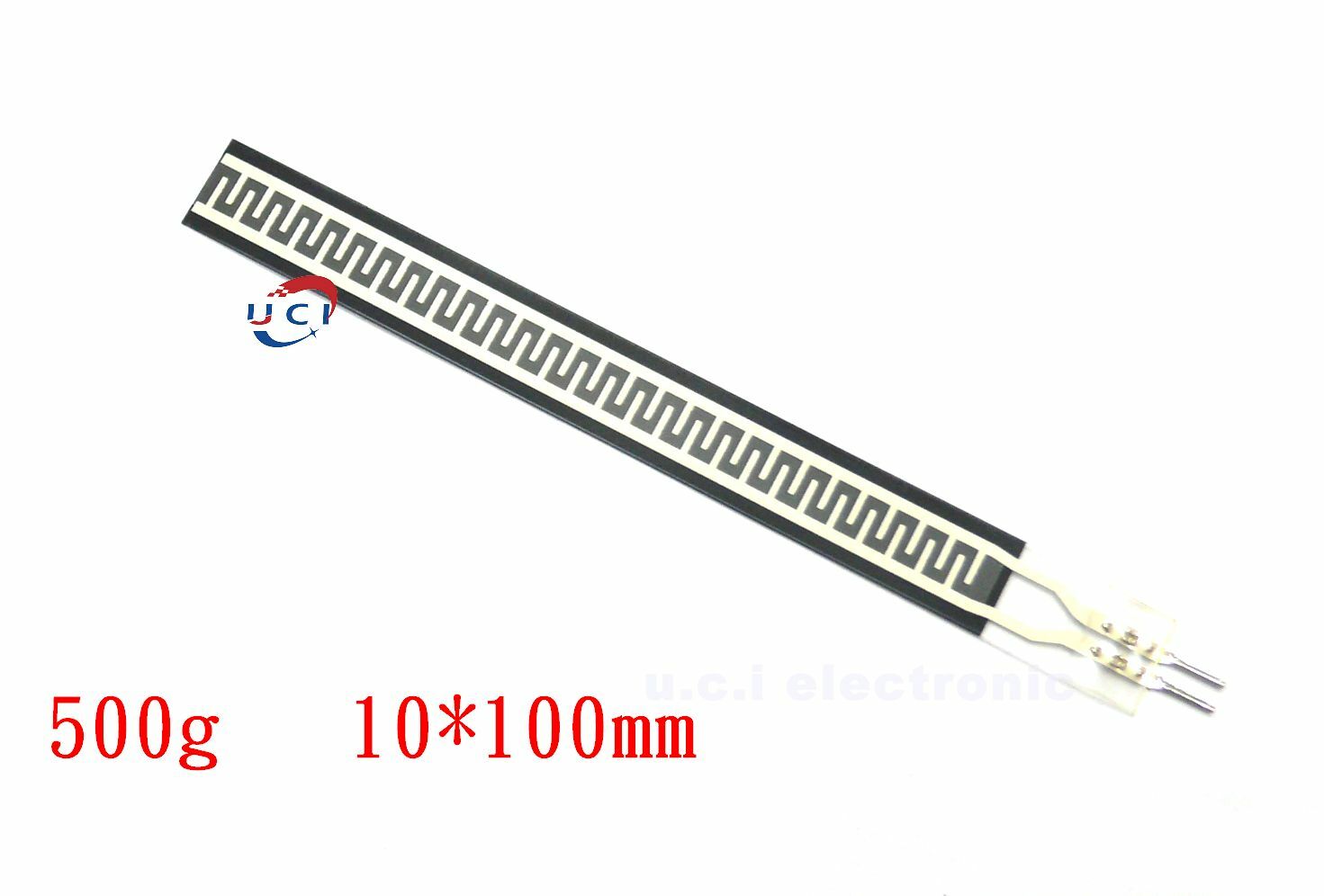 【UCI電子】(12-5) 條形電阻式薄膜壓力感測器500G 10*100MM 相容602 402
