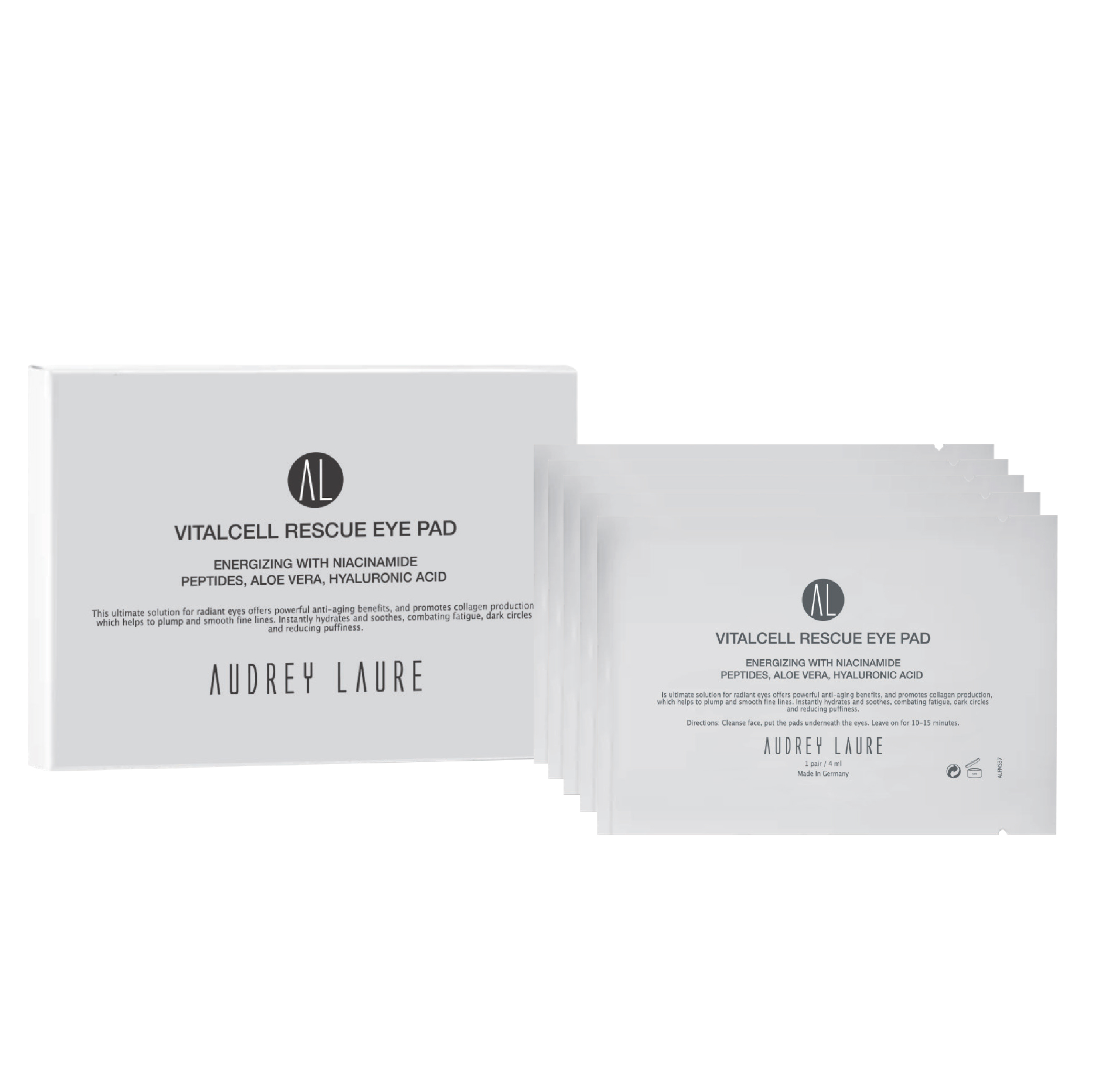 Audrey Laure 細胞賦活急救眼膜  1 盒5對