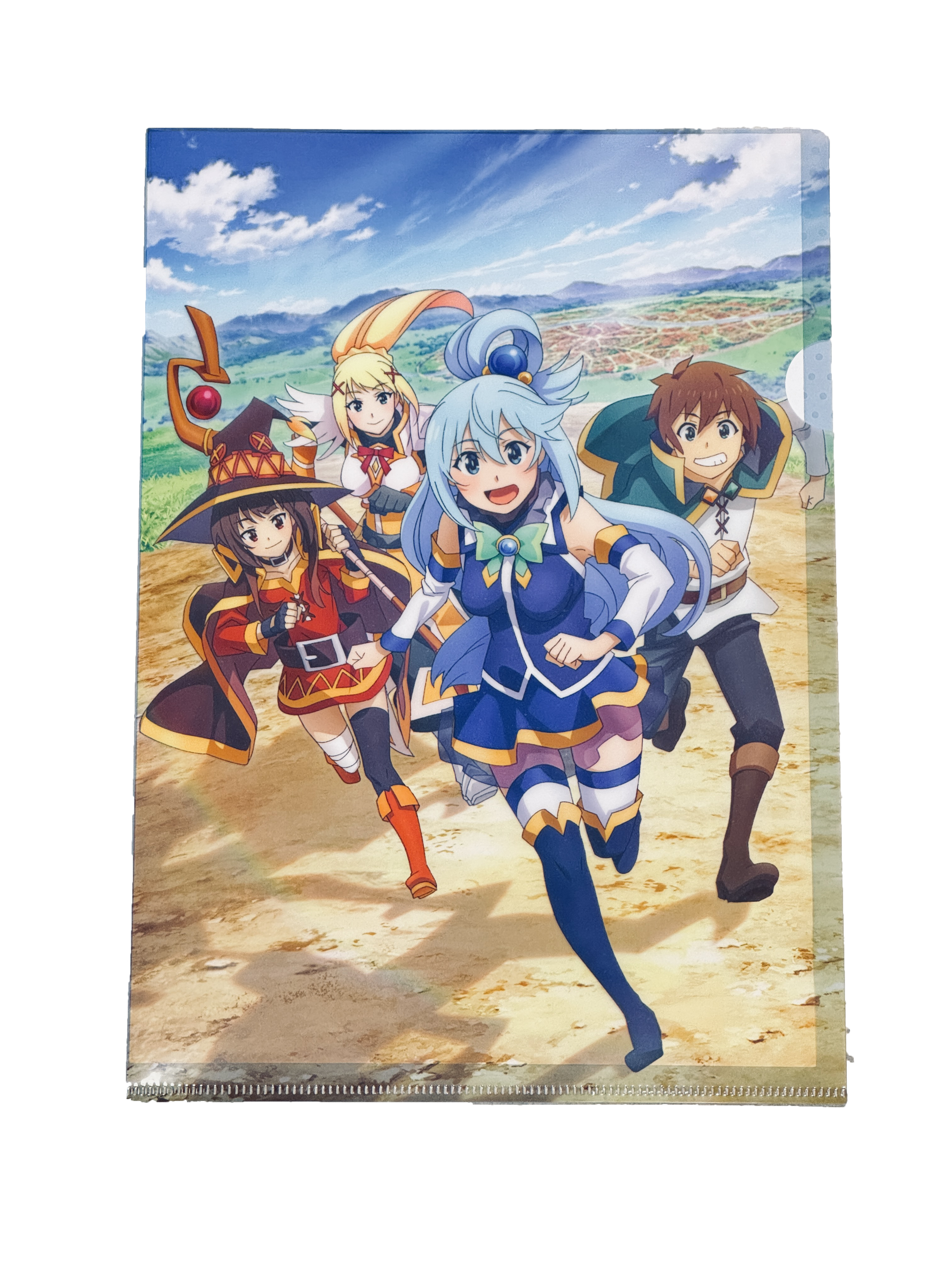 為美好的世界獻上祝福！A4文件夾 - 全角色