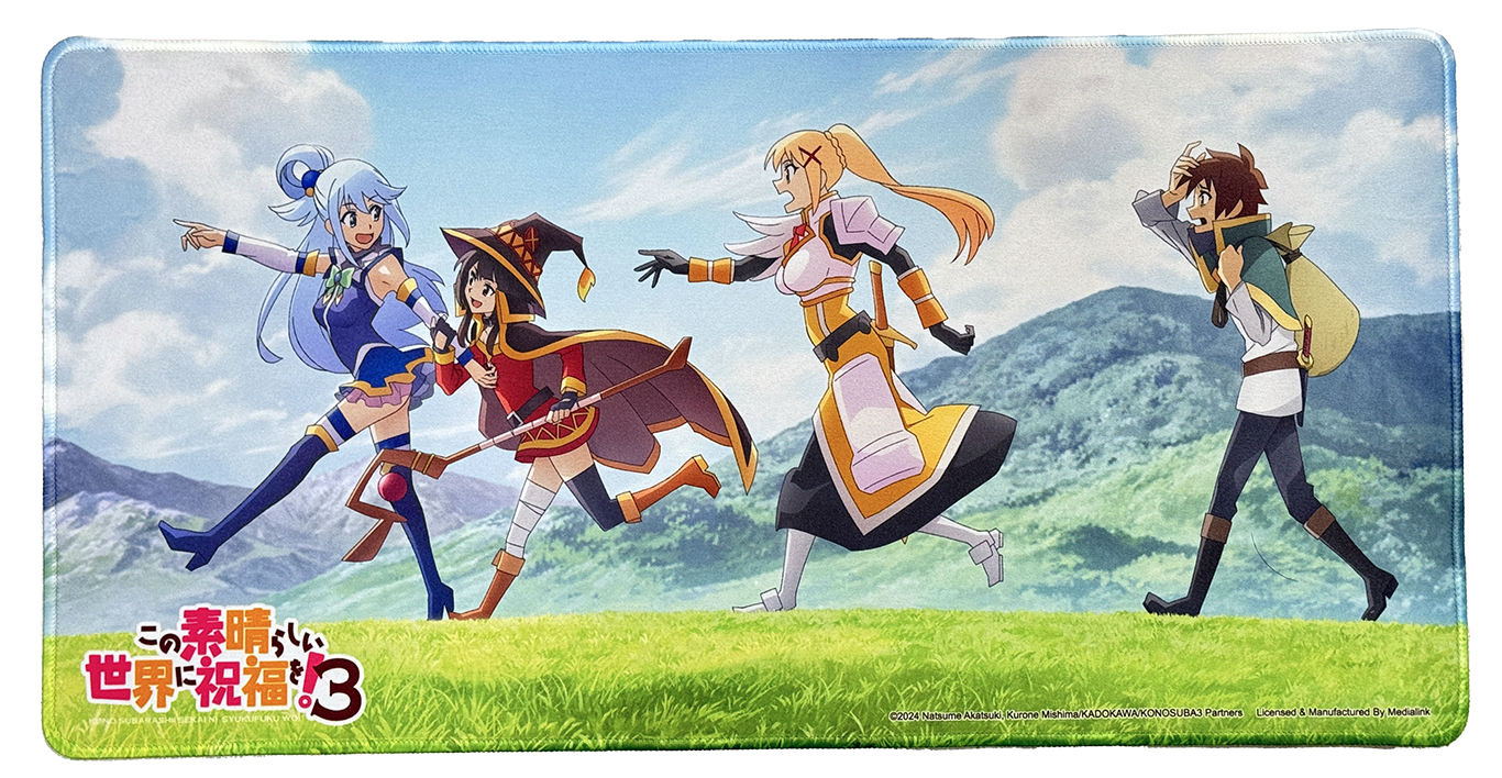 為美好的世界獻上祝福！大枱墊 - 全角色