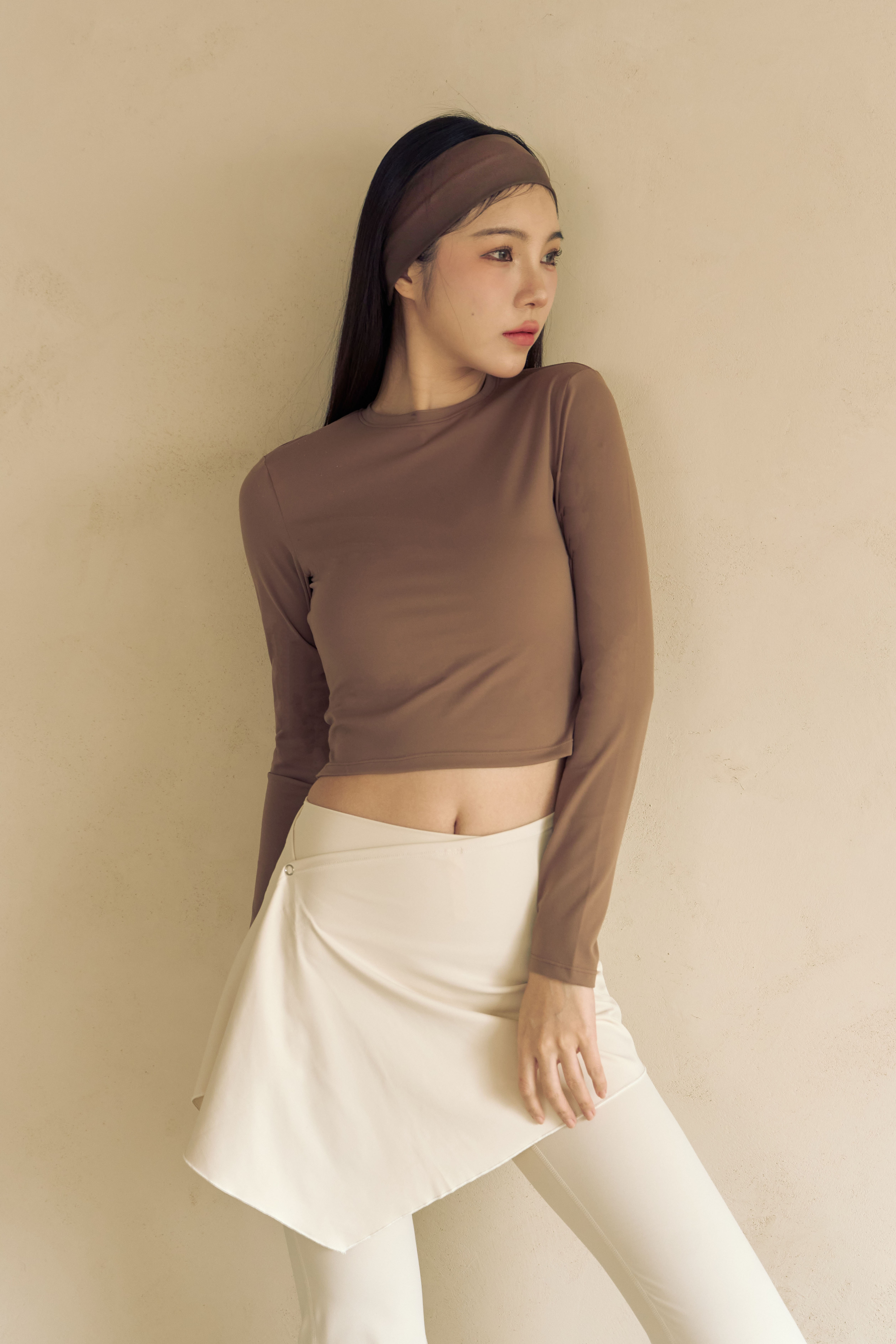 基本款彈力長袖 / 摩卡