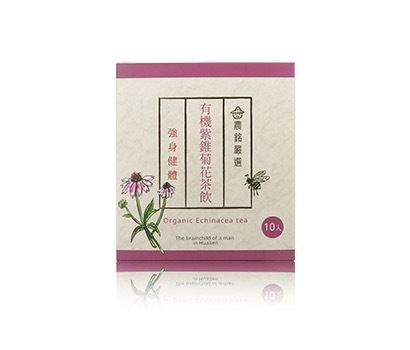 黃嘉銘有機紫錐菊花茶/農銘嚴選/2.5g*10入