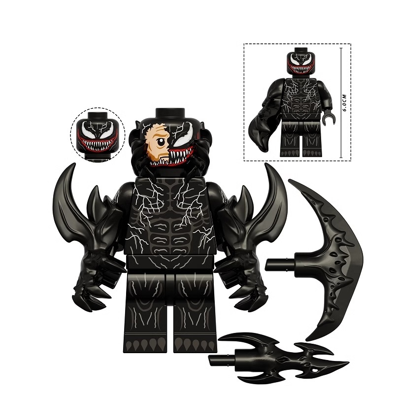 Venom DC SuperHeroes Minifigures Minifigs fit Lego KDL832 K2219