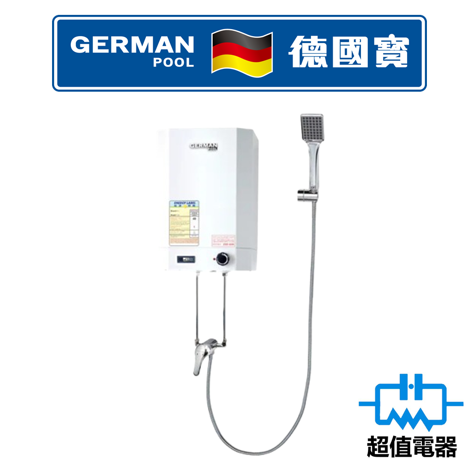 (新款) German Pool 德國寶 GPN4EVTD 花灑式電熱水器 – 儲水式 (V系列) (GPN-4E-V TD)