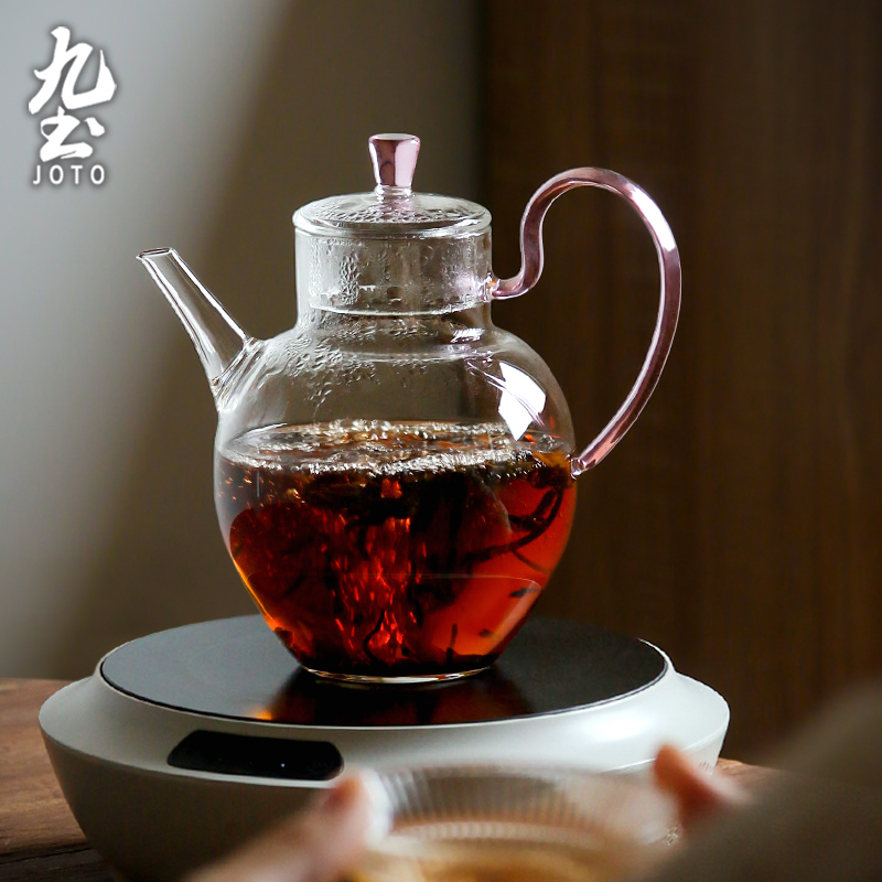 九土簡約耐熱玻璃茶壺_CHR0646