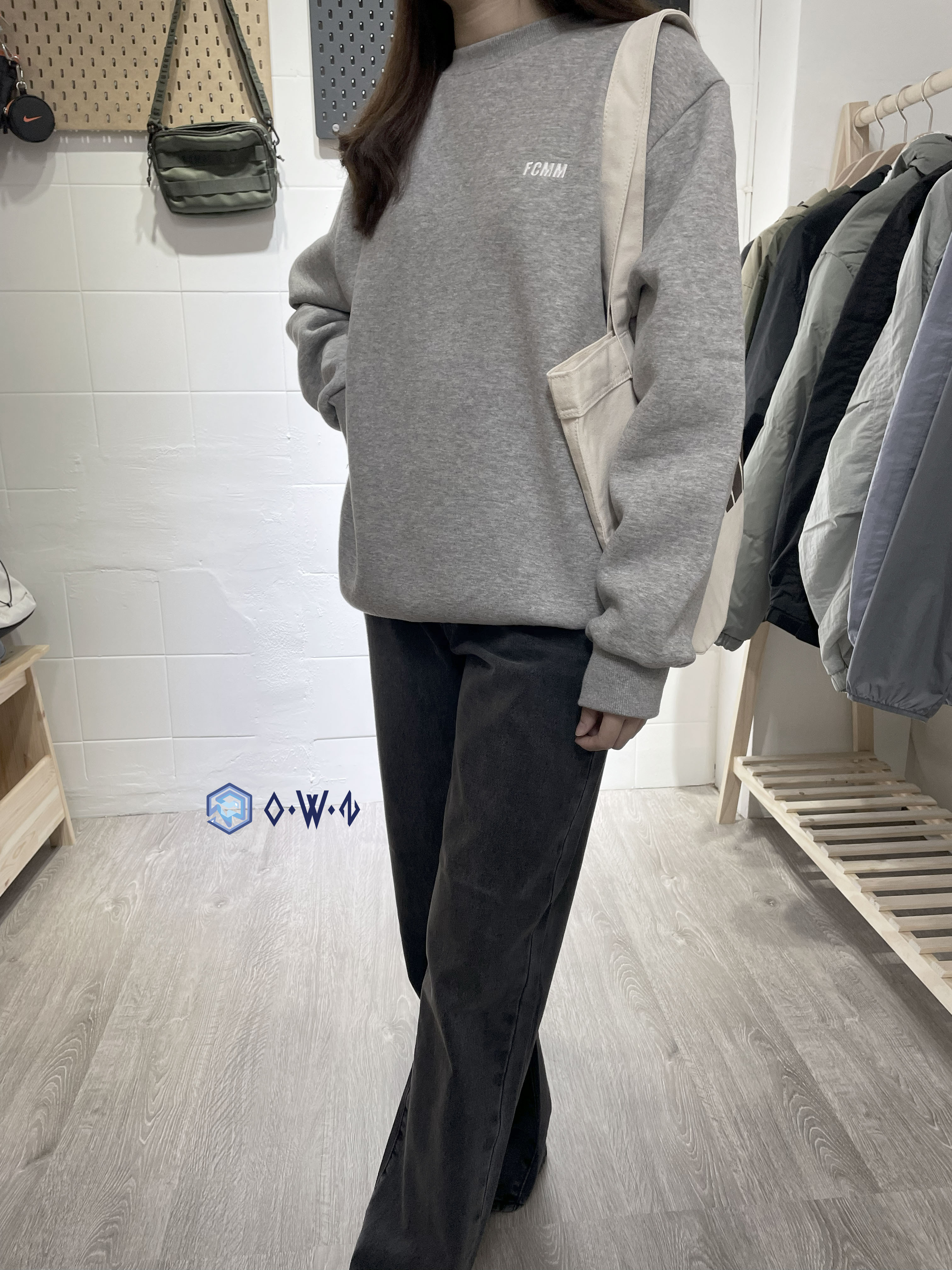 【OWN】FCMM 秋冬 刷毛 厚磅 長袖 衛衣 長褲 不分男女 黑色 灰色 米色 摩卡 胭脂粉