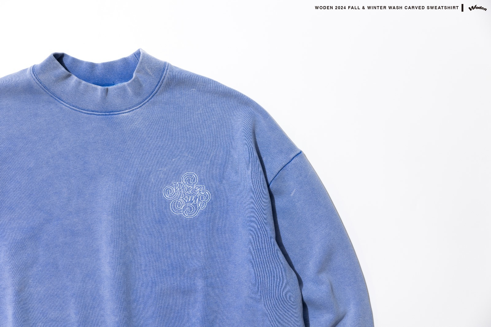 WODEN 027 Wash Carved Sweatshirt