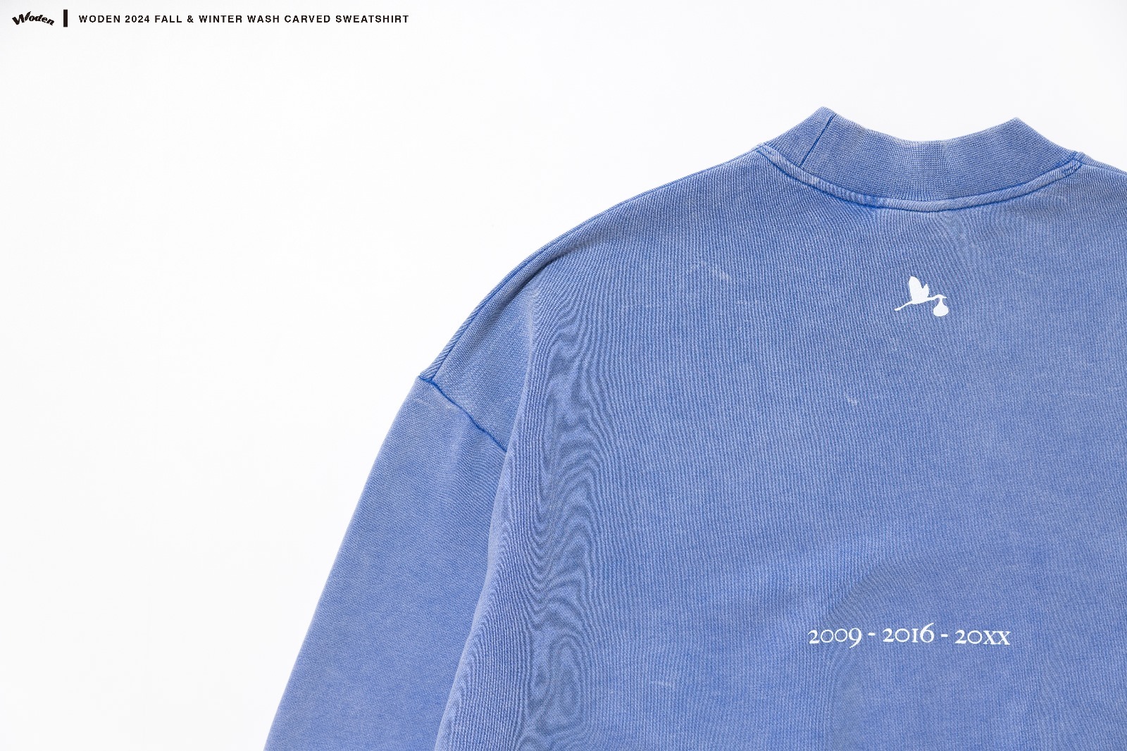 WODEN 027 Wash Carved Sweatshirt