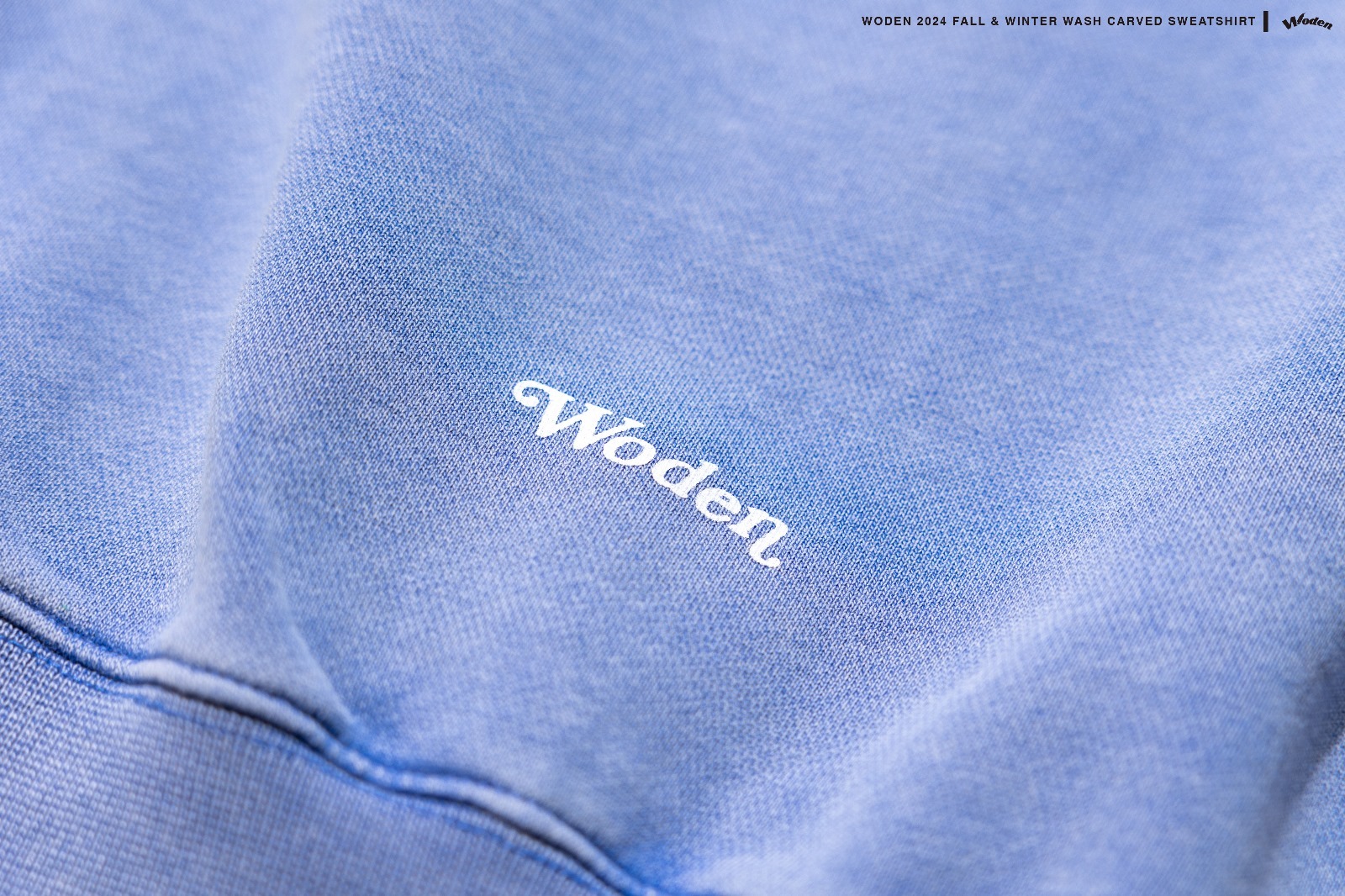 WODEN 027 Wash Carved Sweatshirt