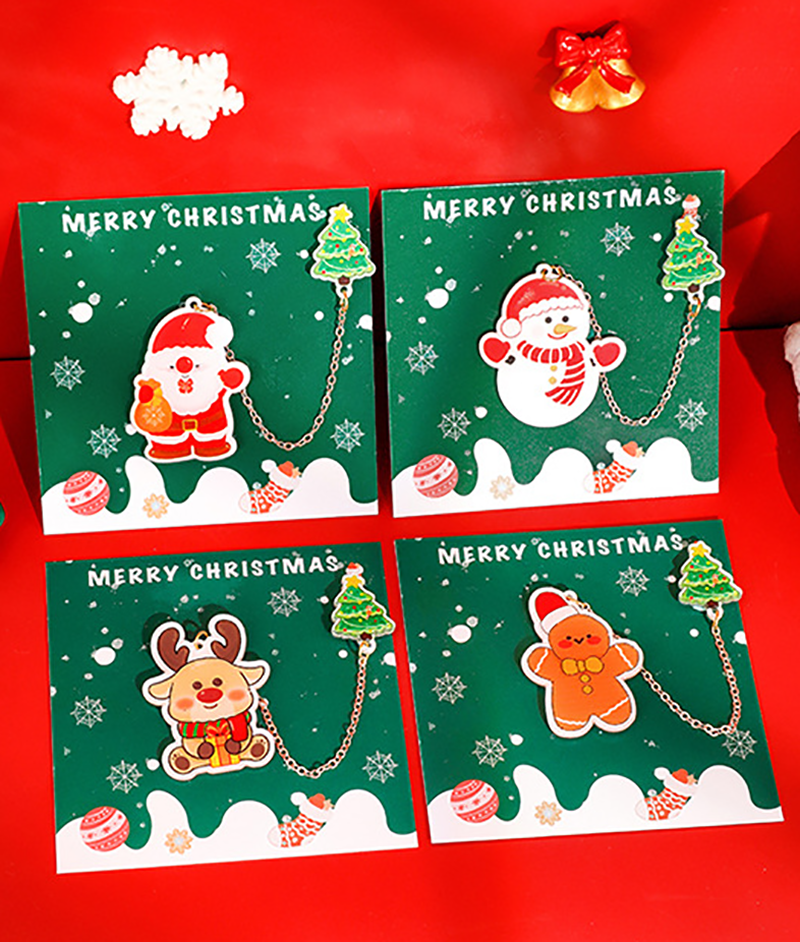 聖誕壓克力吊墜書籤 A2691