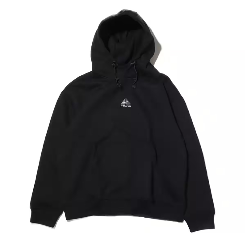 <連線代購商品>NIKE ACG THERMA-FIT HOODIE 黑灰 重磅 刺繡LOGO 內刷毛 帽T【DH3088-103】