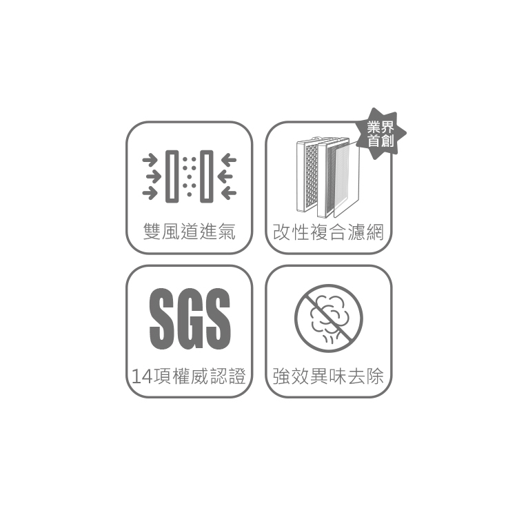 HCF600 寵愛抗敏空氣清淨機-桌上型(6-7坪)