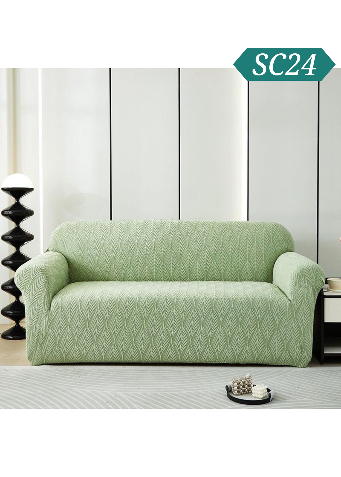 提花絨全包梳化套 SC24