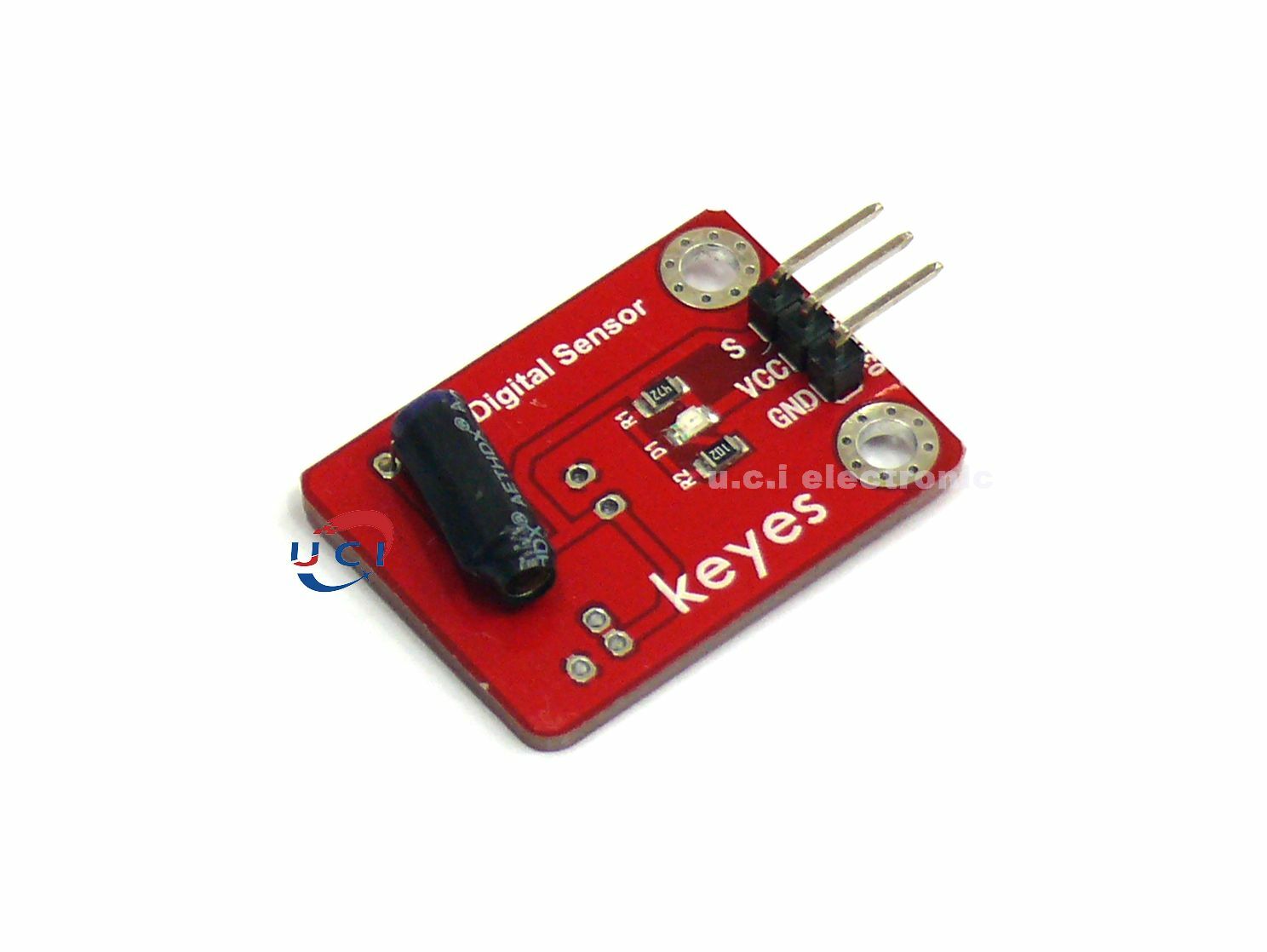 【UCI電子】(10-7) KEYES 震動感測器模組 高靈敏振動模組相容arduino micro:bit