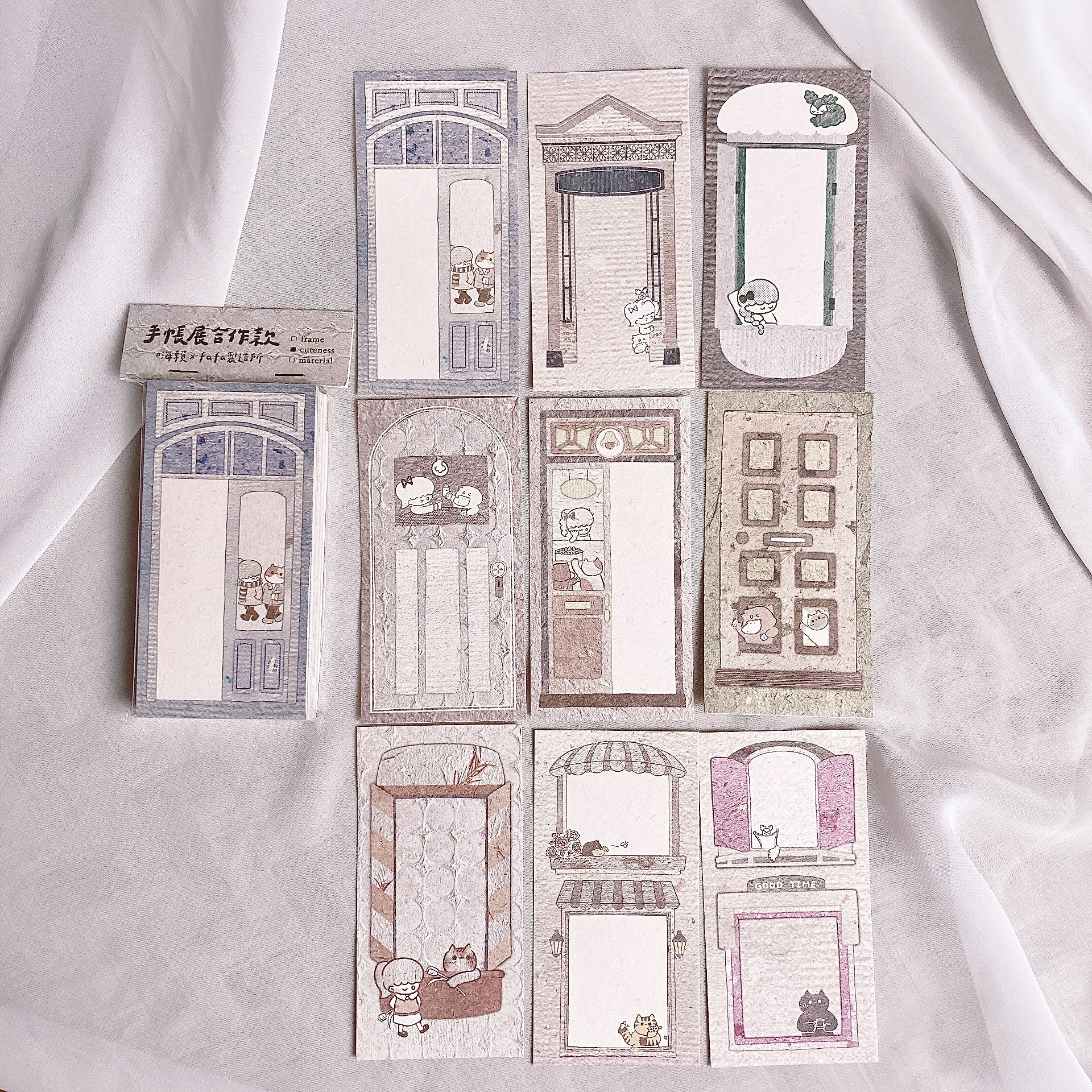 嗨賴 x Fafa製造所｜Cuteness 手抄紙感便箋 - 手帳展合作款