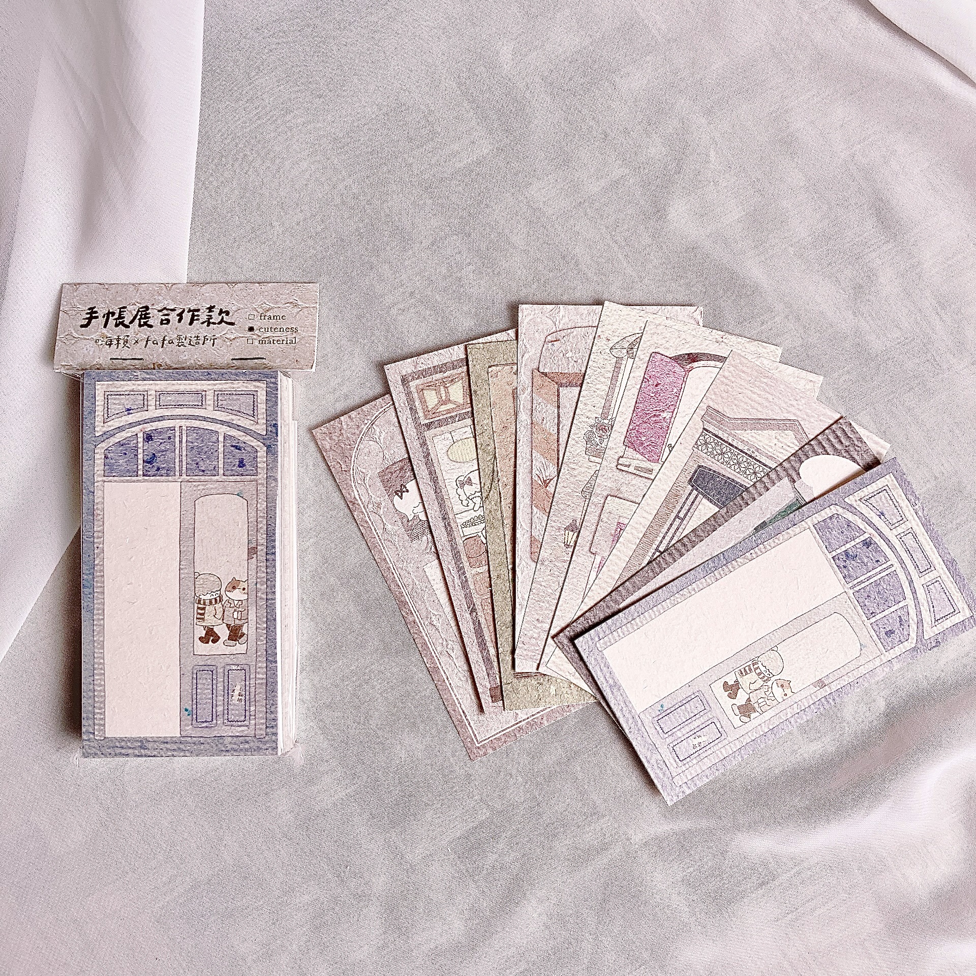 嗨賴 x Fafa製造所｜Cuteness 手抄紙感便箋 - 手帳展合作款