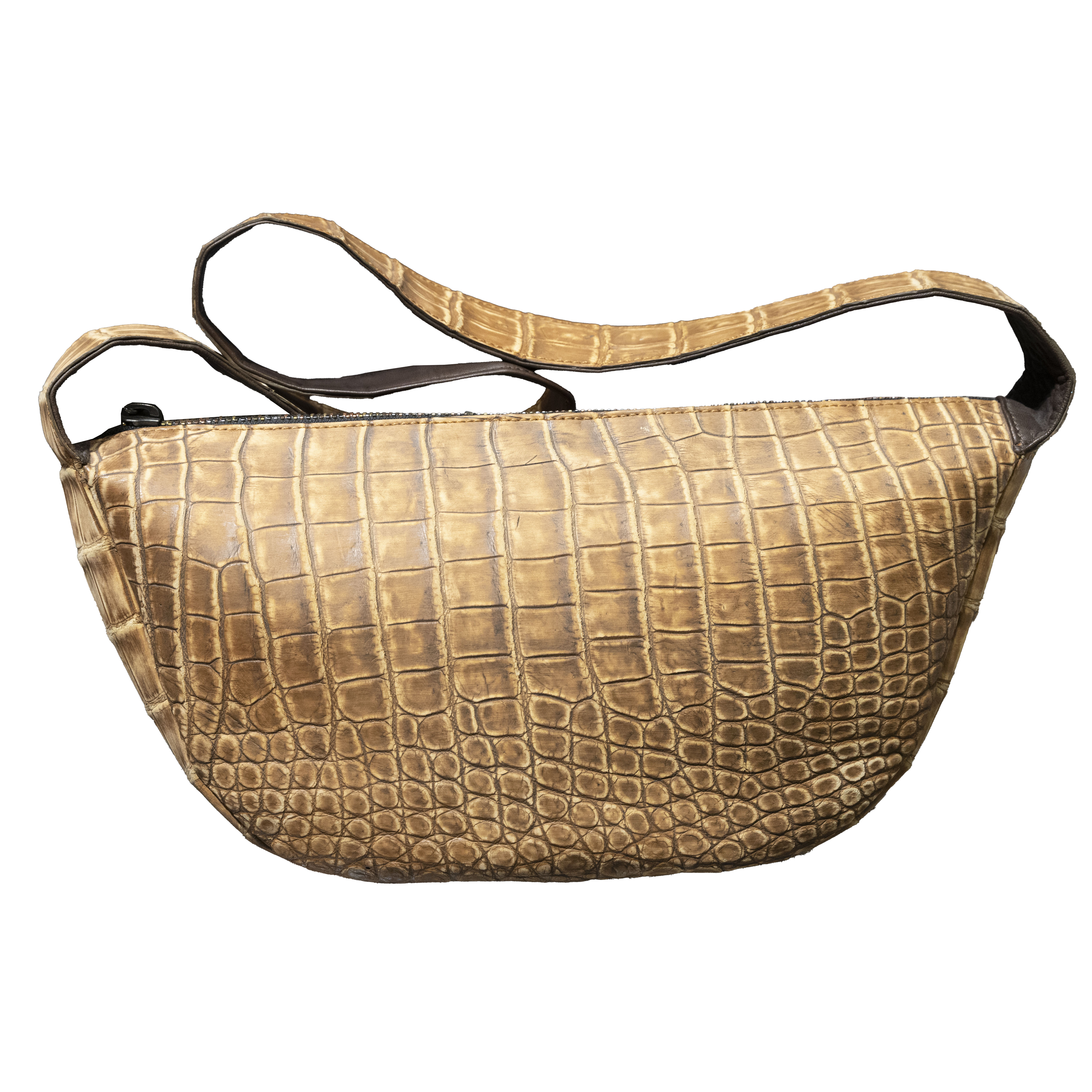 ANA - Crocodile Leather Casual Bag