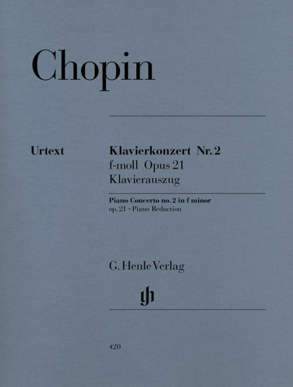 《Chopin: Piano Concerto no. 2 f minor op. 21》