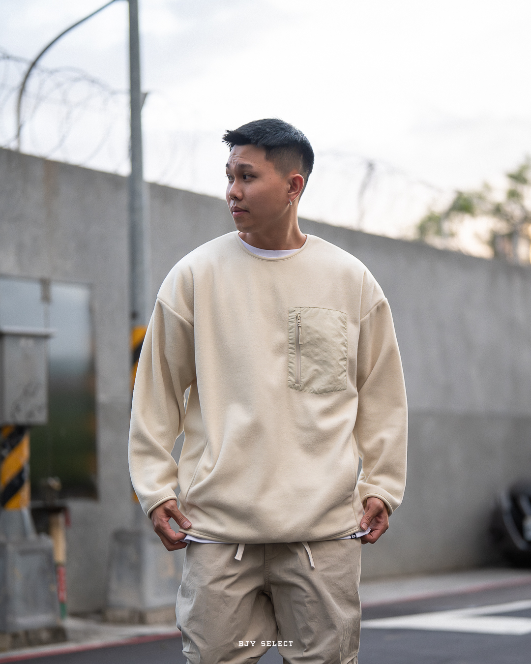 #現貨 United Athle 超細搖粒絨 圓領長袖T恤 兩色 3709801