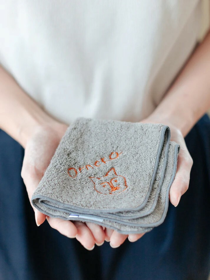 Orneko - 今治小方巾 / 灰