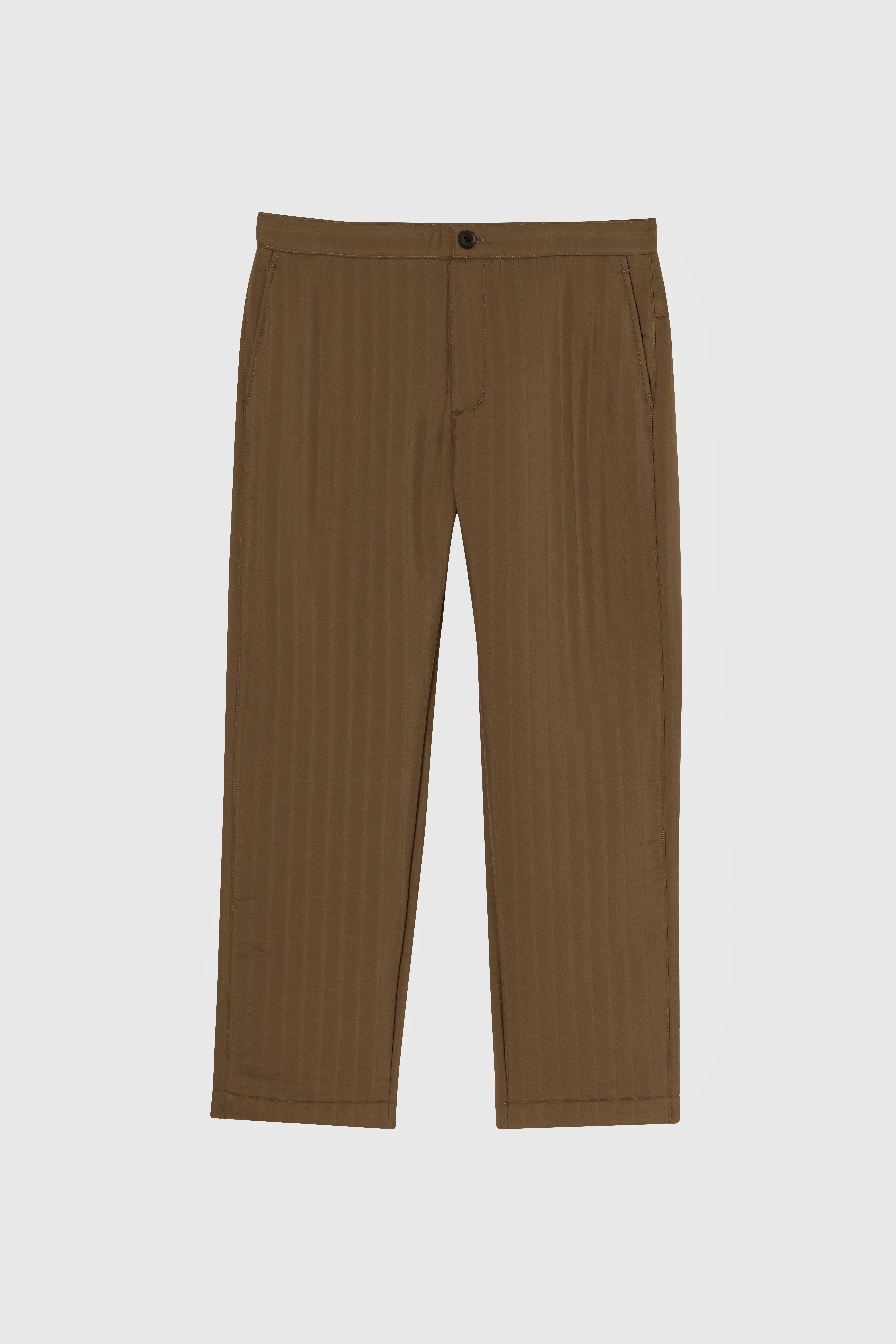 LINER 直筒長褲 男（咖啡）