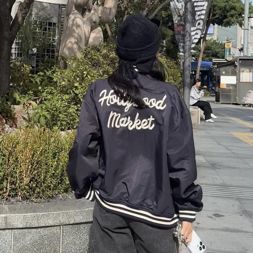 《自訂款》高級刺繡棒球外(深藍)