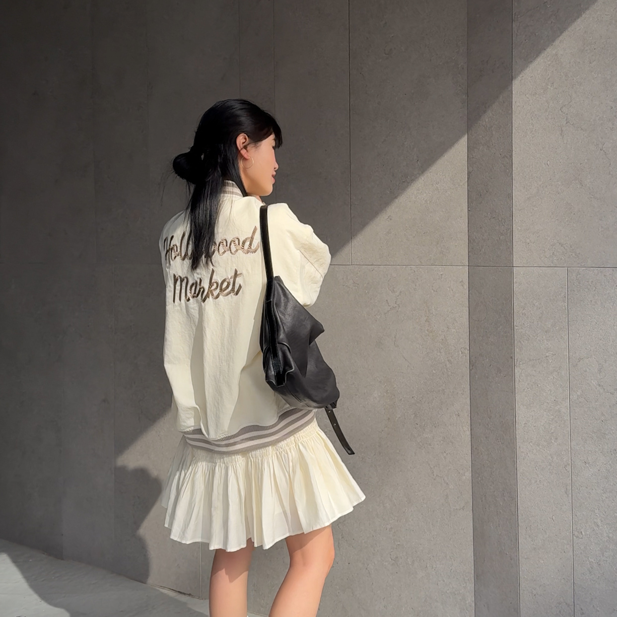 《自訂款》高級刺繡棒球外(奶油)