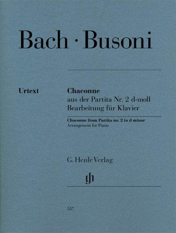 《Bach-Busoni: Chaconne from Partita no. 2 d minor》