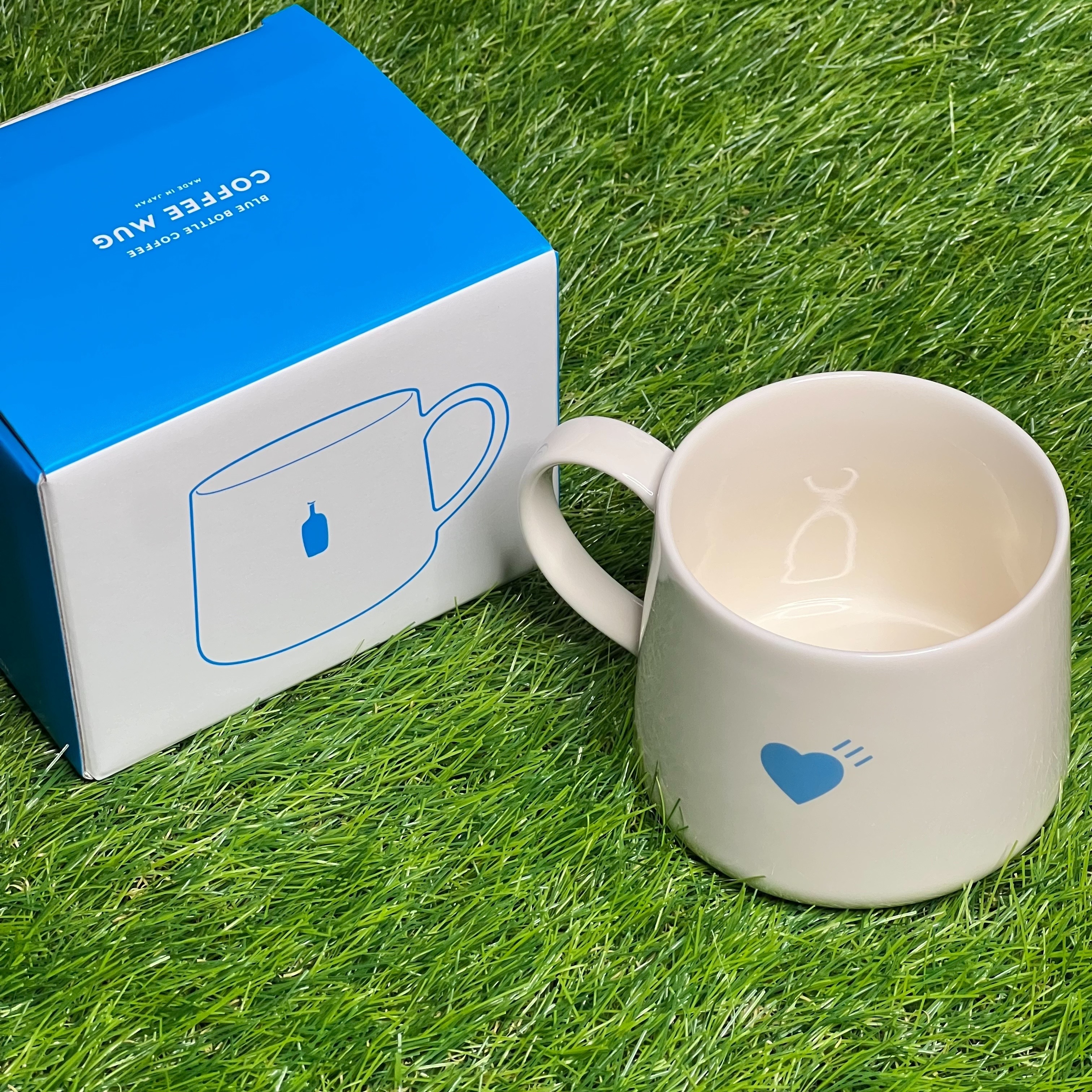 BLUE BOTTLE x HUMAN MADE 限量聯名 愛心杯 藍瓶