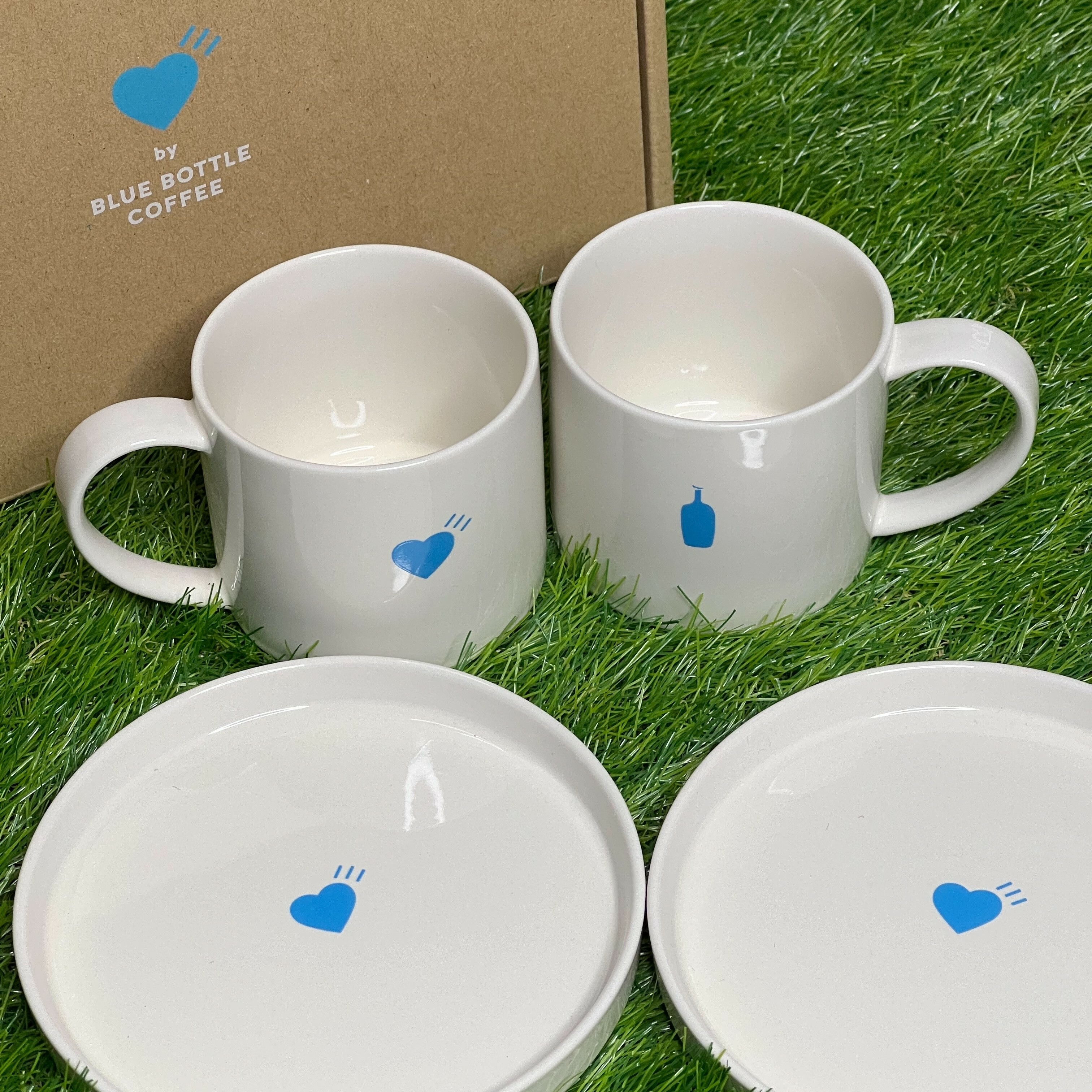 Human made x Blue Bottle 馬克杯盤組