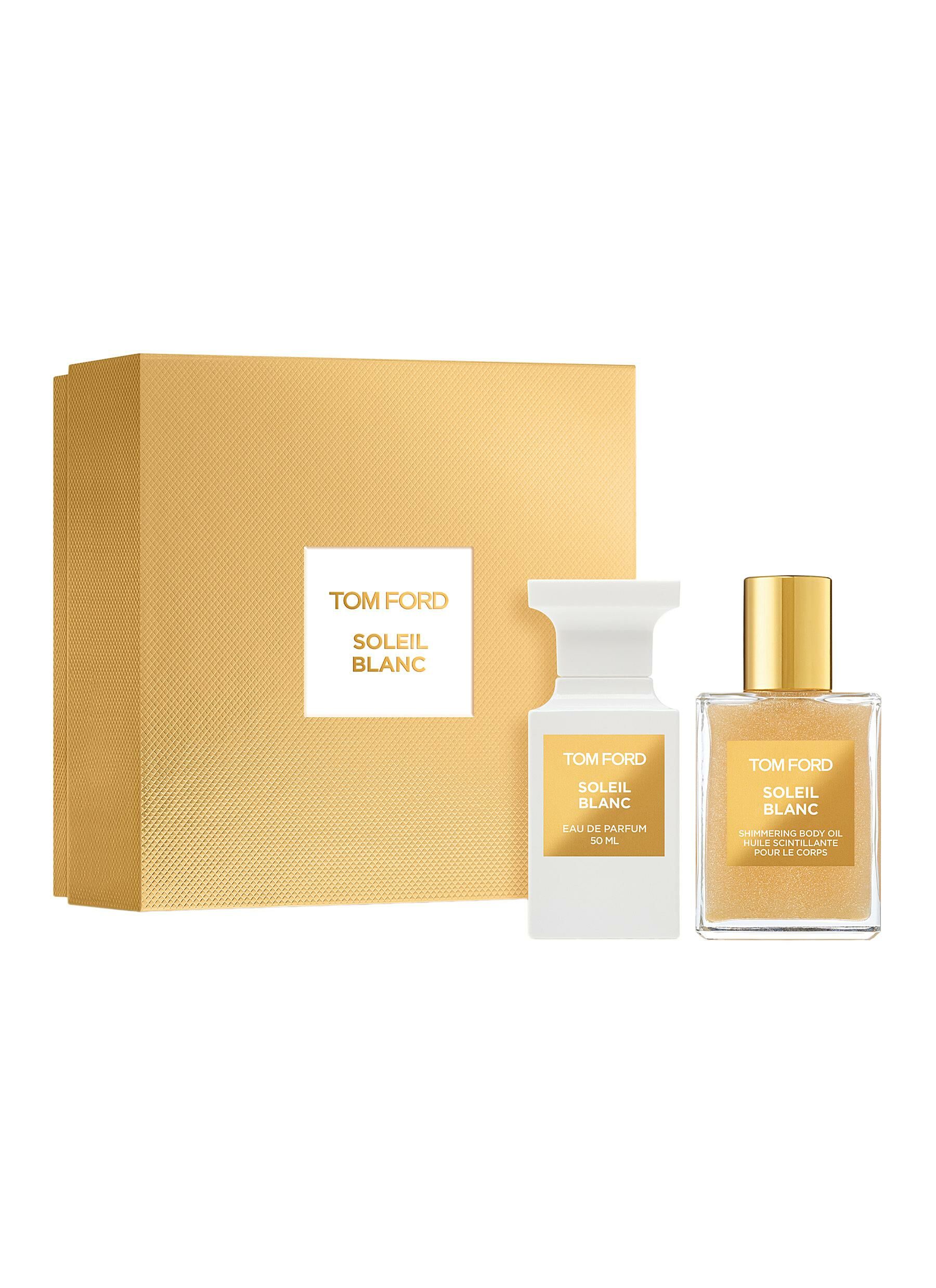 Tom Ford SOLEIL BLANC 璀璨流光系列禮盒(陽光琥珀）