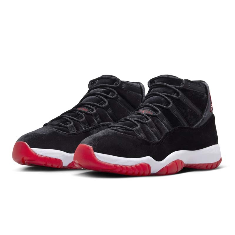 Air Jordan 11 "Bred Velvet" W 黑天鵝 天鵝絨 女鞋 男女段 DB5457-061 [台灣現貨]