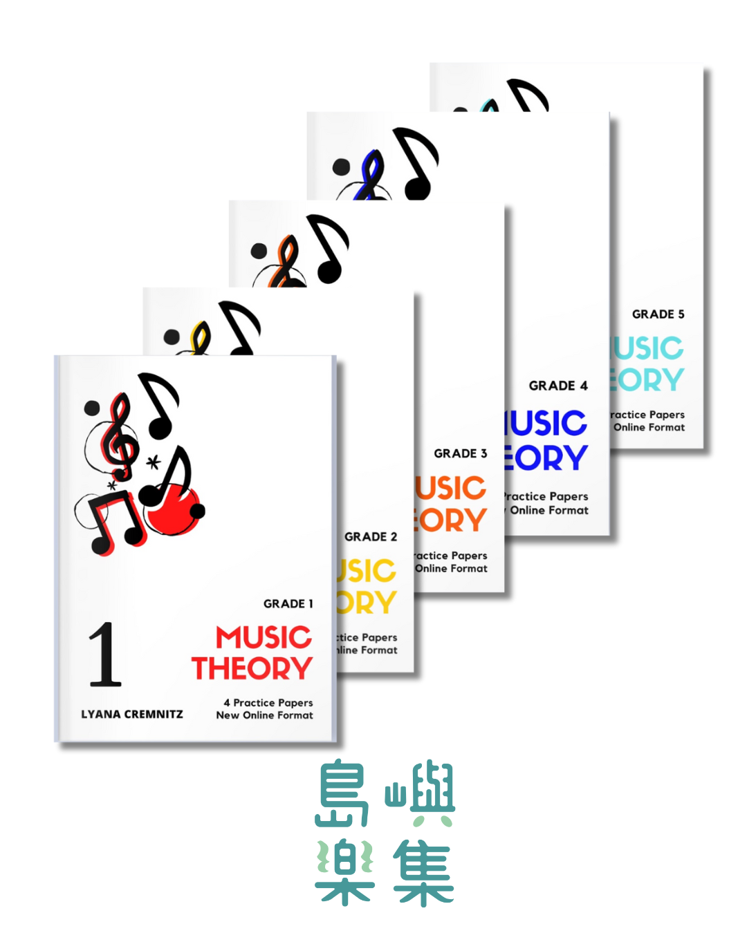 ABRSM LYANA CREMNITZ MUSIC THEORY GRADE 1-5